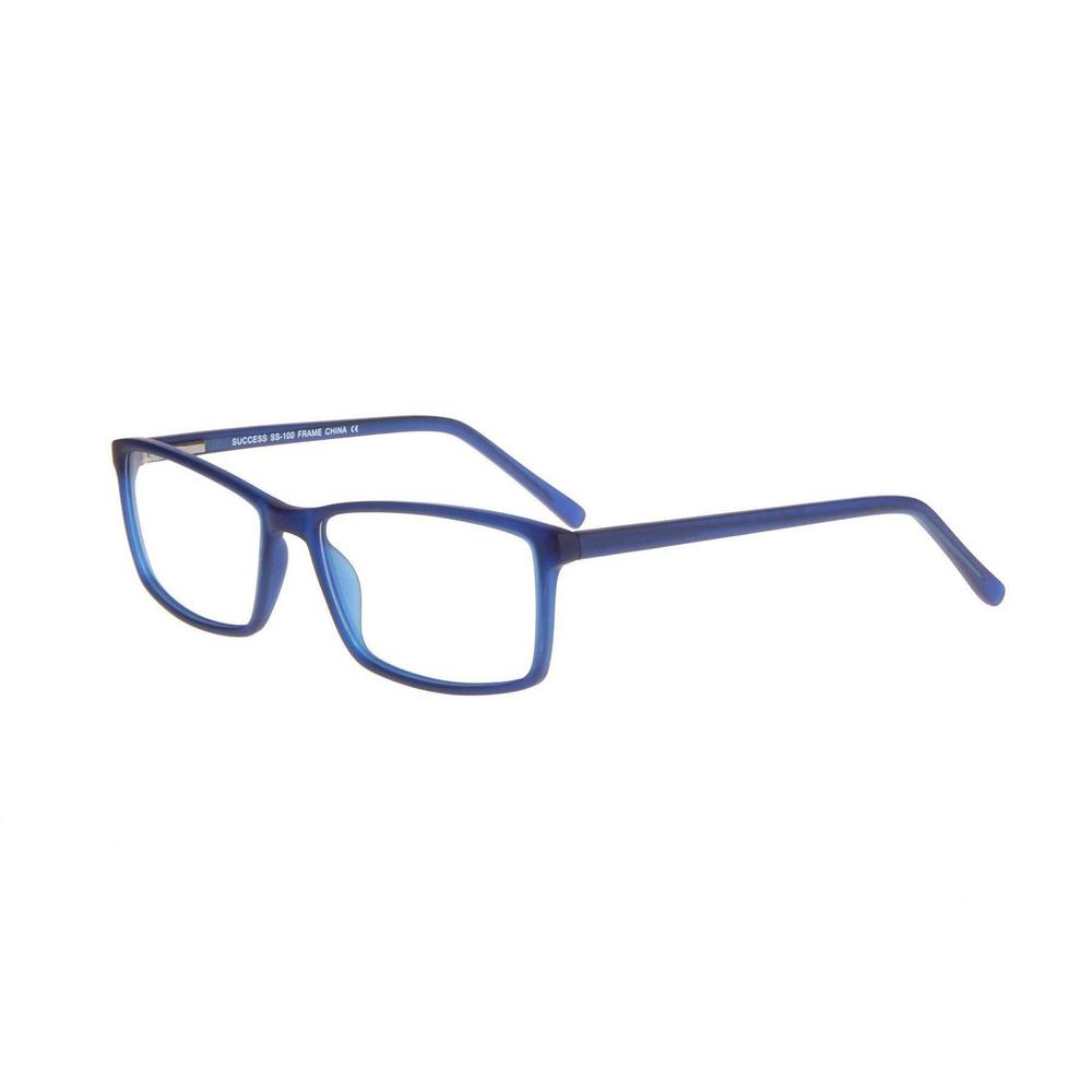 New Designer Inspired SUCCESS SS-100 Matte Blue Eyeglasses 55mm with Case
